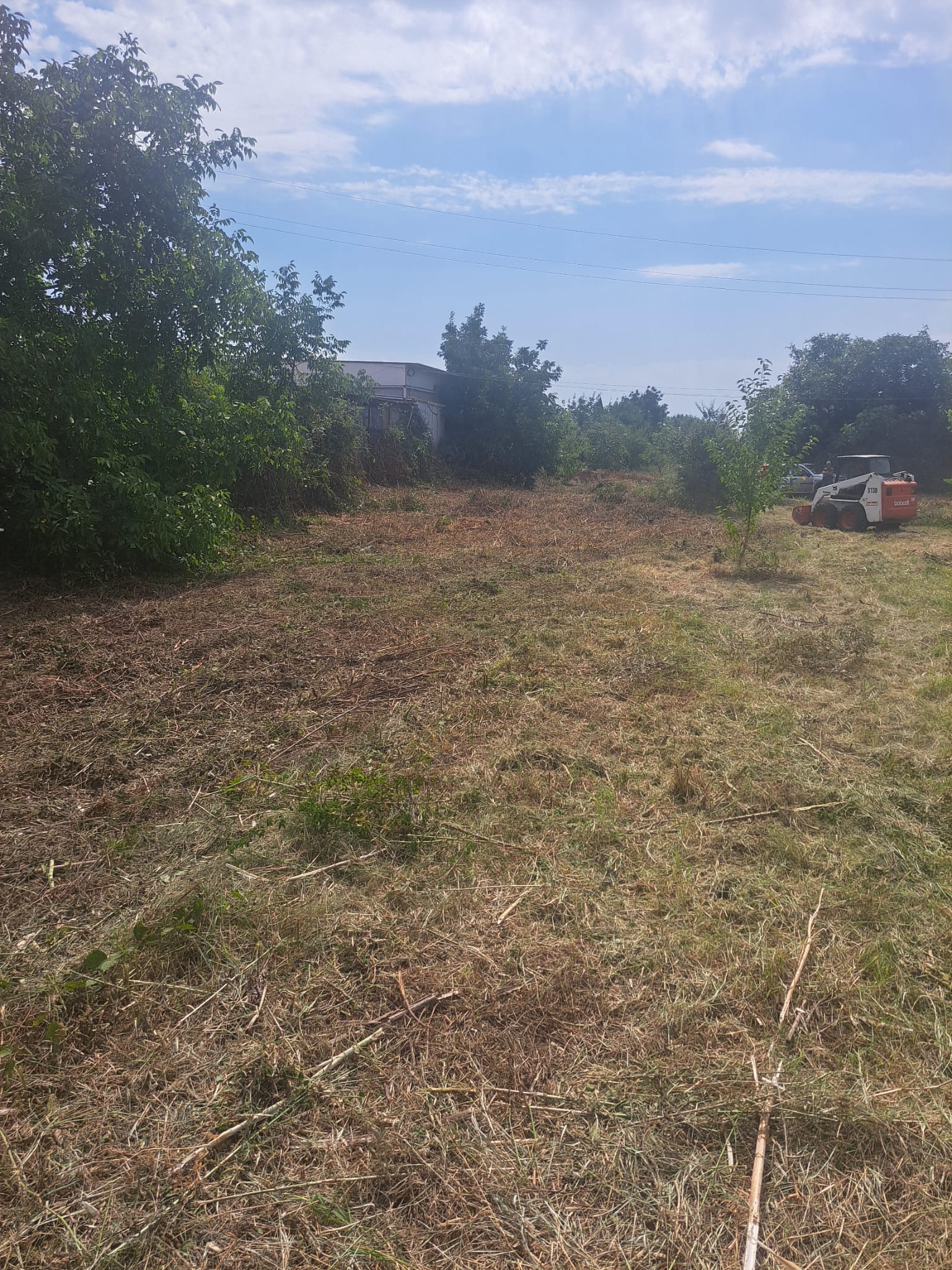 Defrisare teren pentru constructie casa